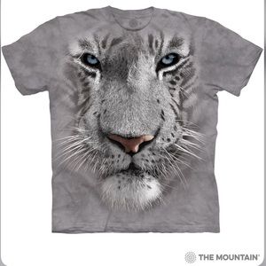 White tiger tee